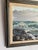 1980s Vintage Original Oil Painting; Framed Seascape by Luella Bitterlie 1980s For Sale - Image 5 of 12