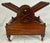 Traditional Antique Regency Style Mahogany Canterbury Magasine Rack For Sale - Image 3 of 12