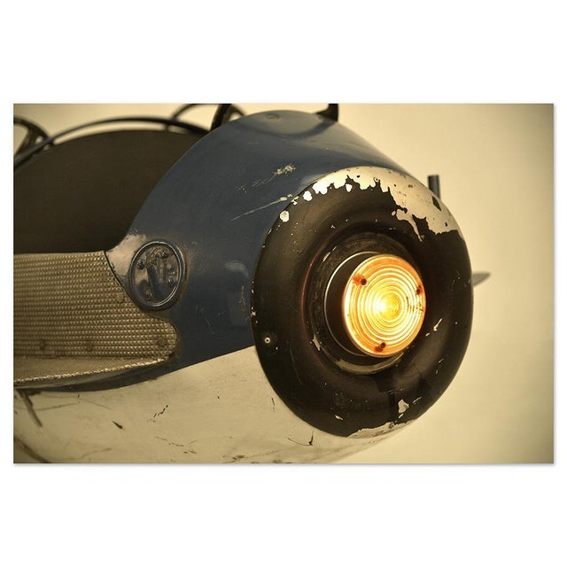 Blue 20th Century Carousel Plane on Legs For Sale - Image 8 of 10