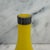 1910s French Art Nouveau Vase Yellow Glass With Pressed Silver Floral Mounts For Sale In Portland, ME - Image 6 of 8