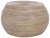 Hilario Rattan Round Accent Table in Grey White Wash For Sale In Philadelphia - Image 6 of 6