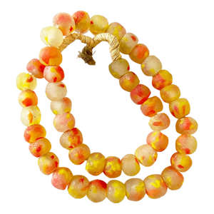 1980s African Glass Trade Beads String