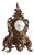 Antique Table Clock in Gilded Bronze, France, 19th Century For Sale
