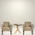Taupe Rose Tarlow Regency Sabreleg Armchairs- A Pair For Sale - Image 8 of 9
