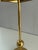 Italian Side Table in Brass and Blue Glass by Osvaldo Borsani for Atelier Borsani Varedo, 1950s For Sale - Image 15 of 17