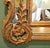 Wood Antique Carved Large French Rococo Gold Wood Wall Mirror For Sale - Image 7 of 9