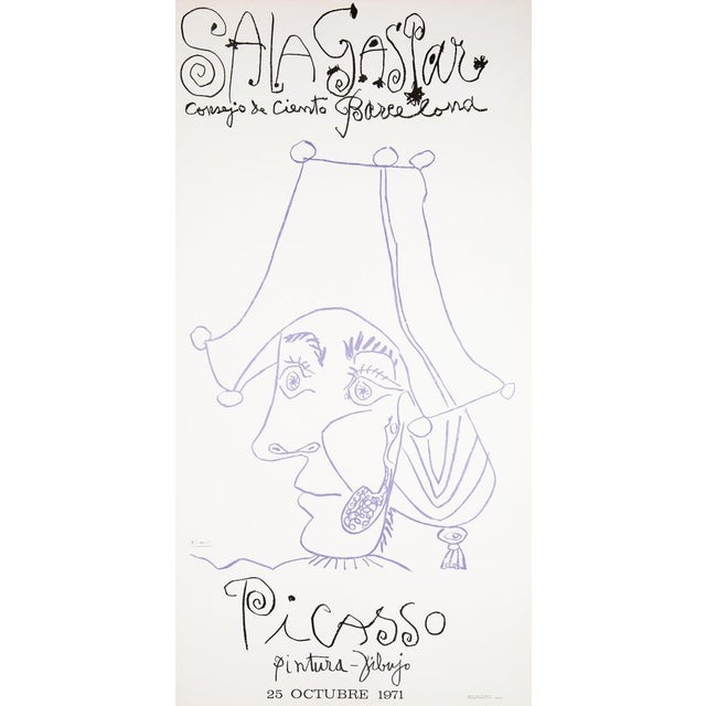 Pablo Picasso, Exposition Sala Gaspar Barcelone, Lithograph For Sale - Image 7 of 7