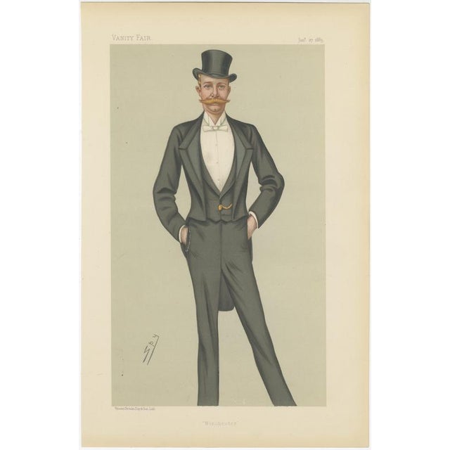 Gold Unknown, Society & Power, 1883, Paper, Set of 6 For Sale - Image 8 of 11