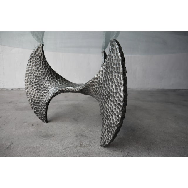 Knut Hesterberg Cast Resin Propeller Table, 1970 Knut Hesterberg Style For Sale - Image 4 of 7