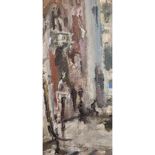 Bruno Martini, Ruelle de Venise, Oil on Canvas, Framed For Sale - Image 5 of 11