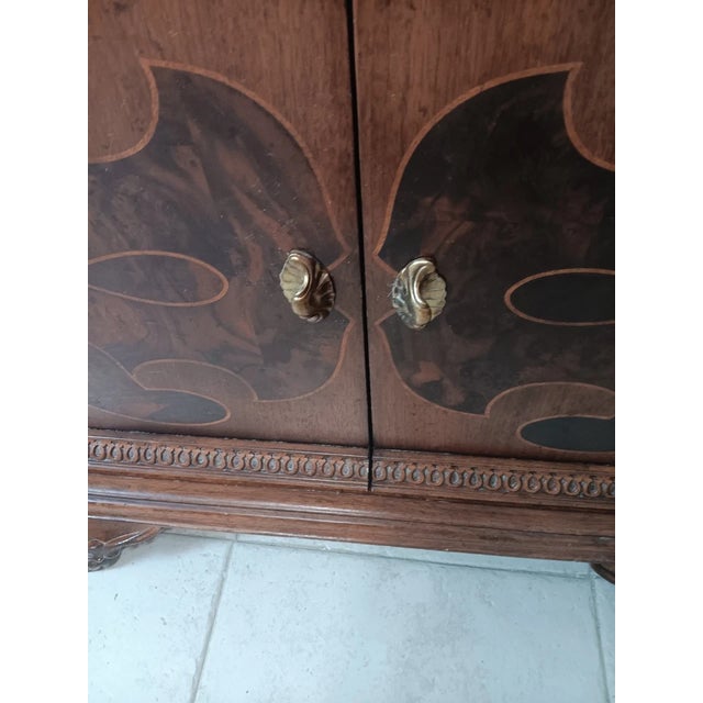 Brown 1980s Lane Furniture Nightstand Set of 2 For Sale - Image 8 of 9