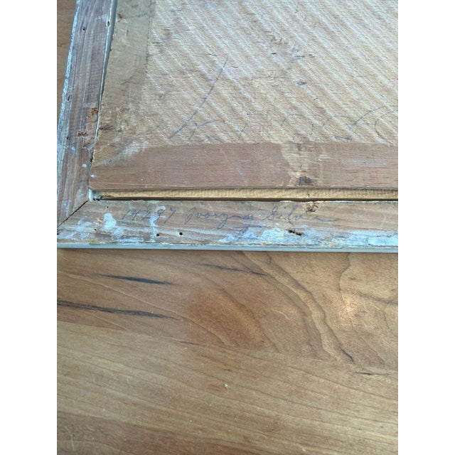 White Mid 19th Century Portrait of Miss Juliana Willoughby after George Romney For Sale - Image 8 of 8