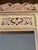 Vintage Hand-Carved Balinese Window Accent Wall Mirror For Sale - Image 4 of 11