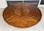 Brown Jonathan Charles 60″ Round Dining Table With Inset Lazy Susan For Sale - Image 8 of 11