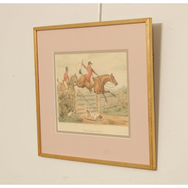 English Antique English Aquatint 'The Right Sort', after Henry Thomas Alken For Sale - Image 3 of 13