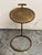Bronze Restoration Hardware 1930s Martini Round Side Table For Sale - Image 8 of 12