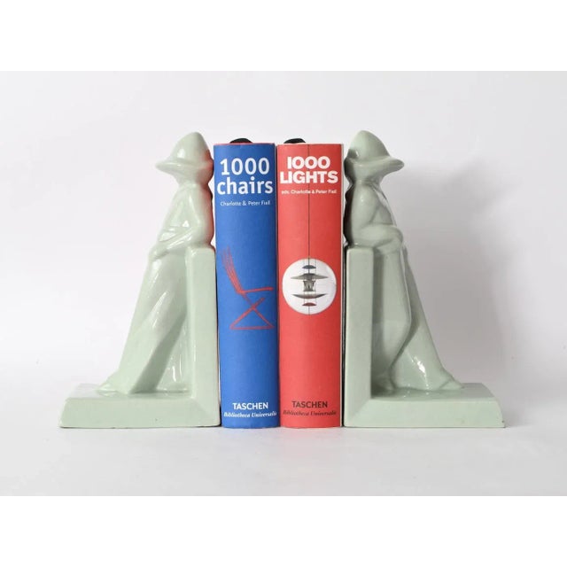 Art Deco Figural Bookends, 1930s, Set of 2 For Sale - Image 4 of 10