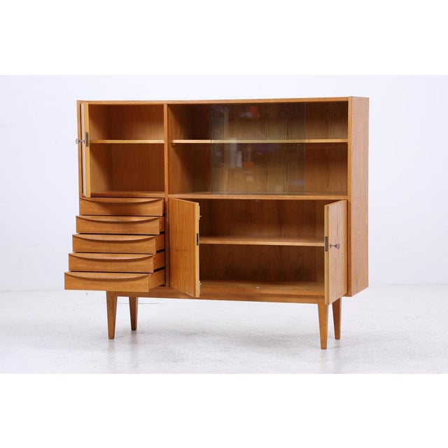 Mid-Century 602 Series Display Cabinet by Franz Ehrlich for Hellerau, 1950s For Sale - Image 6 of 16