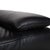 Koinor Volare Two-Seater Leather Sofa Black Couch Manual Function For Sale - Image 4 of 12