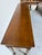 Brown Long- Vintage Neoclassical Style Carved Mahogany Console Table For Sale - Image 8 of 12