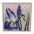 Modern Abstract Floral Acrylic Painting on Canvas, Signed, Framed, Dated For Sale