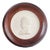 Circular Relief Plaque in Biscuit with Male Profile Portrait from Meissen, 1970s For Sale
