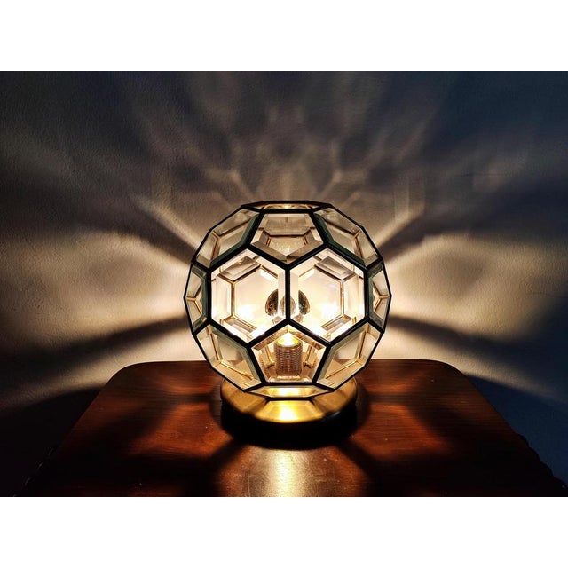 In this listing you will find a gorgeous handmade table lamp in Adolf Loos style. The lamp is inspired by Art Deco style....