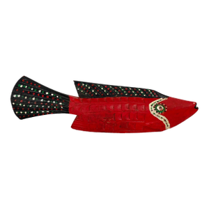 African Vintage Wooden Fish Bozo Tribe Mali 18.5"