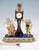 Viennese Glass and Silver Belle Epoque Splendour Clock with Enamel and Gemstones, 1880 For Sale - Image 15 of 16