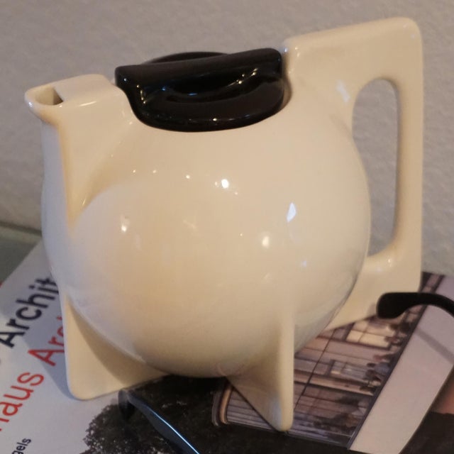 Bauhaus Memphis Style Porcelain Teapot Circa 1960 Chairish