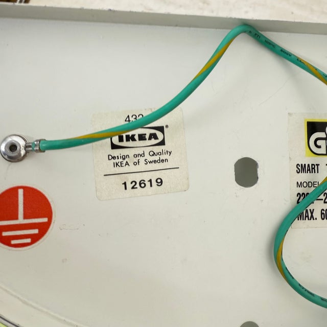 Mid-Century Modern Vintage Wall Sconce from Ikea, 1970s For Sale - Image 3 of 9