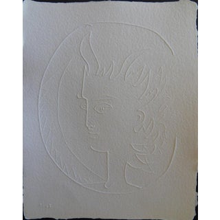 Jean Cocteau, Le diable, Etching For Sale