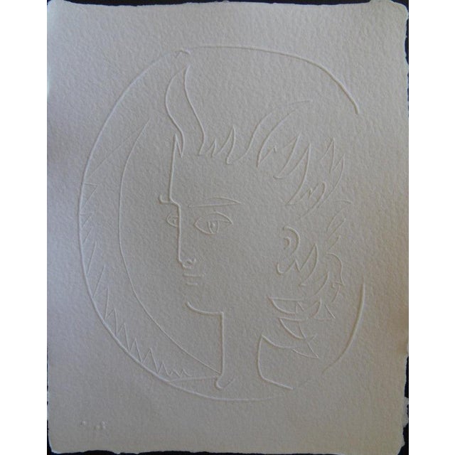 Jean Cocteau, Le diable, Etching For Sale