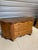 Victorian Antique Pine Serpentine Sideboard With Drawers and Cabinet Storage From England For Sale - Image 3 of 18