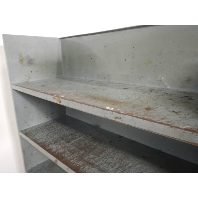 Gray Vintage Iron Serving Trolley, 1970 For Sale - Image 8 of 11