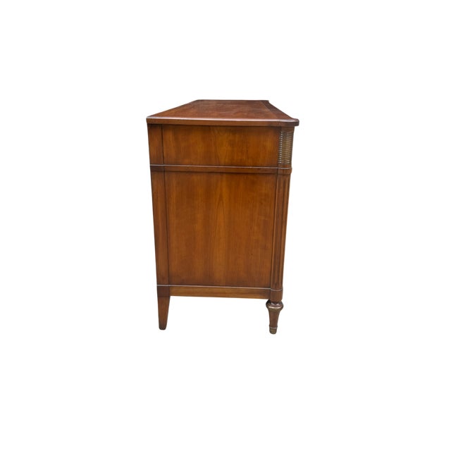 1960s 1960's Kindel Furniture Belvedere French Regency Louis Walnut Dresser For Sale - Image 5 of 15