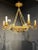 French 1940’s Bagues Beaded Crystal Light Fixture For Sale - Image 3 of 7