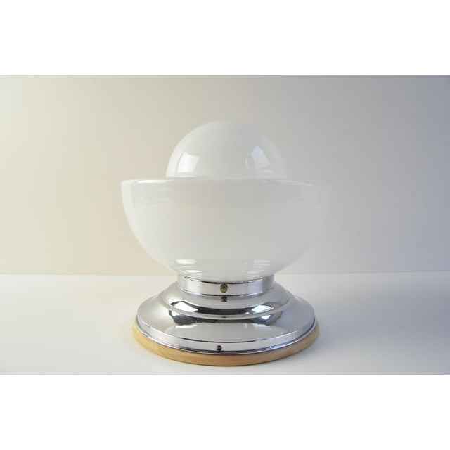 Art Deco Ceiling Lamp, 1930s For Sale - Image 9 of 15