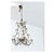 A foliate-themed 19th century French brass and crystal chandelier to illuminate your space with a touch of Bohemian and...