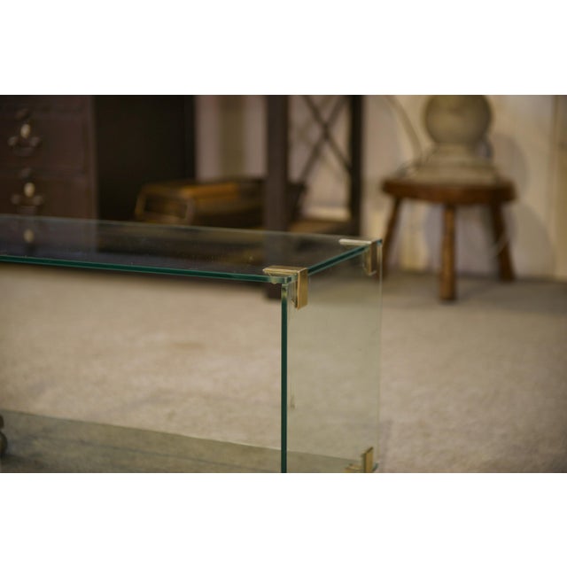Glass Coffee Table from Roche Bobois, 1960s For Sale - Image 3 of 10