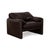 Maralunga Leather Armchair in Dark Brown from Cassina For Sale - Image 11 of 11