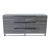Modrest Modern 6-Drawer Dresser in Gray Wood Finish For Sale