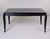 Vintage English Ebonised & Lacquered Butterfly Leaf Dining Table For Sale - Image 4 of 12