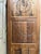 Rustic Modern Floral Carved Wooden Entry Door Panels 80x30 For Sale - Image 9 of 10