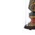 Religious Artist, Saint Anthony with Child Jesus, 18th Century, Wood with Glass & Silver Details For Sale - Image 3 of 6