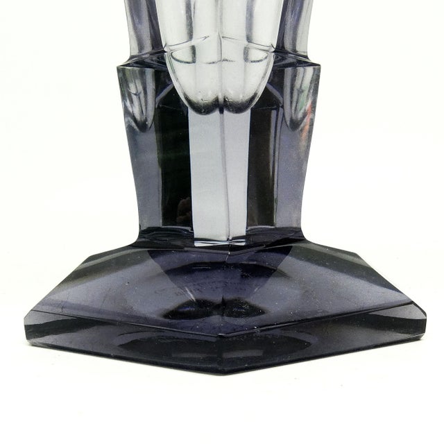 Art Deco Vase from Moser, Czechoslovakia, 1930s For Sale - Image 13 of 18