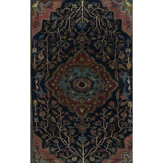 Traditional Antique Bidjar Halvaie Rug 5'2'' x 7'0'' For Sale - Image 3 of 6