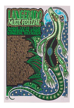 2007 American Decorative Festival Art Poster, Artist Signed