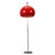 Space Age Chrome Floor Lamp with Plastic Shade from Guzzini / Meblo, Italy, 1970s For Sale - Image 13 of 13