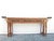 Chinese Chippendale style bamboo altar or console table, c.1940’s Having a slender elongated shape, it features a black...